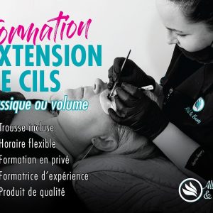 Cours en extensions de cils et perfectionnements reliés