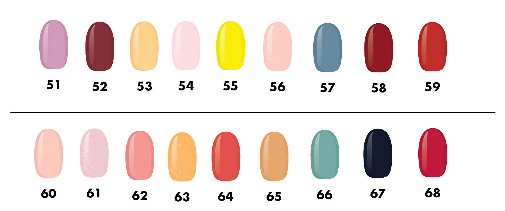 Poudre de couleurs variées All Nail and Beauty – Image 5