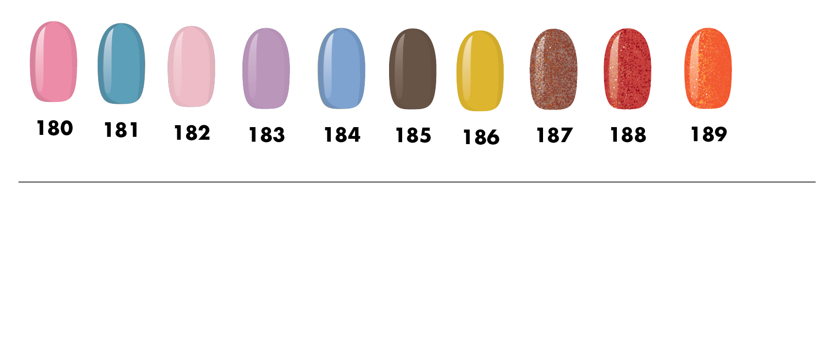 Poudre de couleurs variées All Nail and Beauty – Image 12