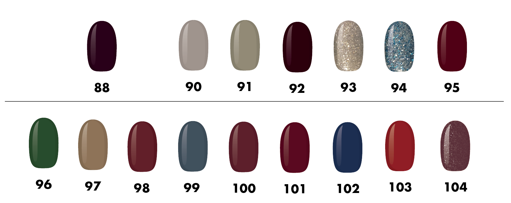 Poudre de couleurs variées All Nail and Beauty – Image 7