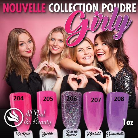 Poudre de couleurs variées All Nail and Beauty – Image 16