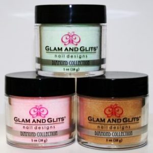 Poudre d'acrylique de couleurs variées Glam and Glits