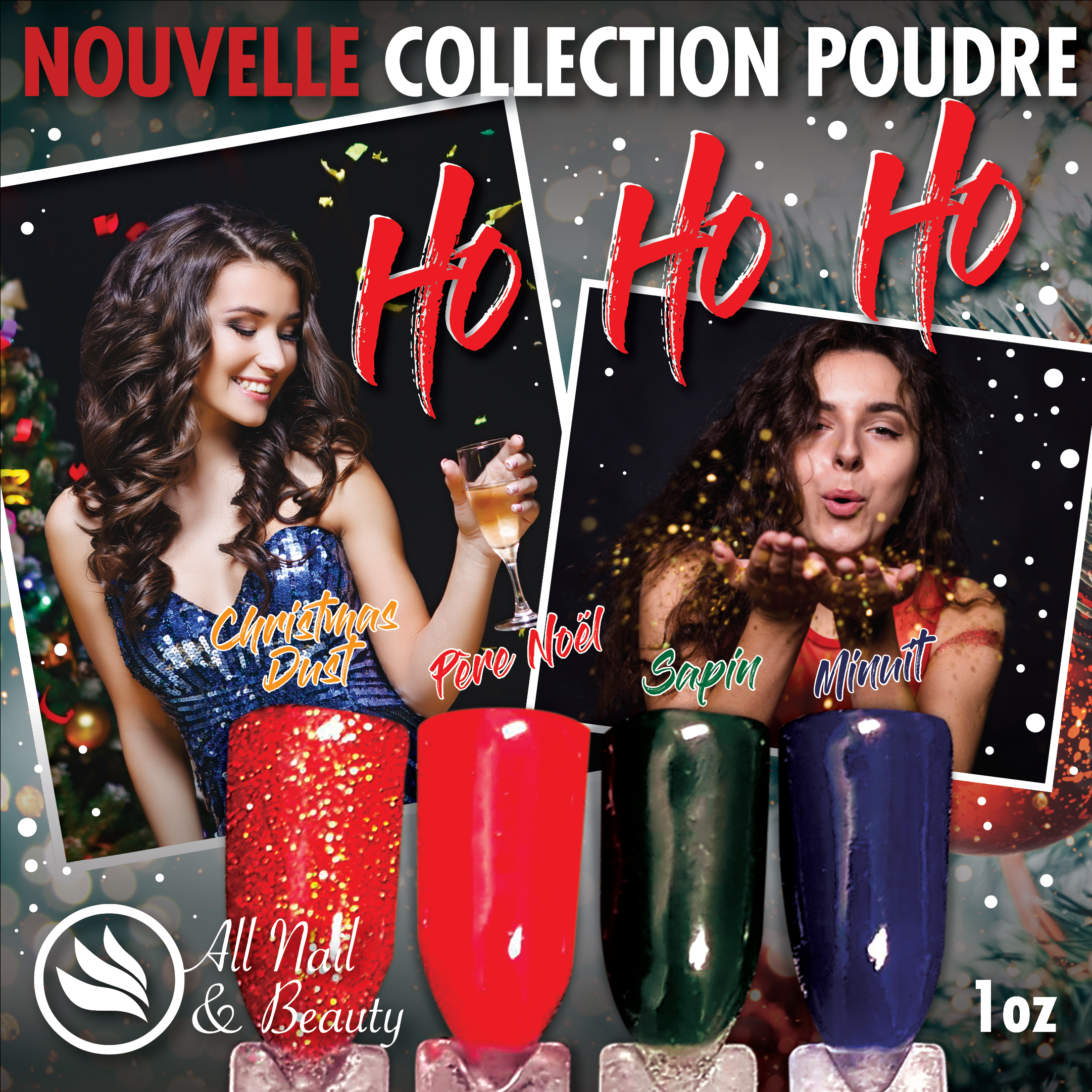 Poudre de couleurs variées All Nail and Beauty – Image 15