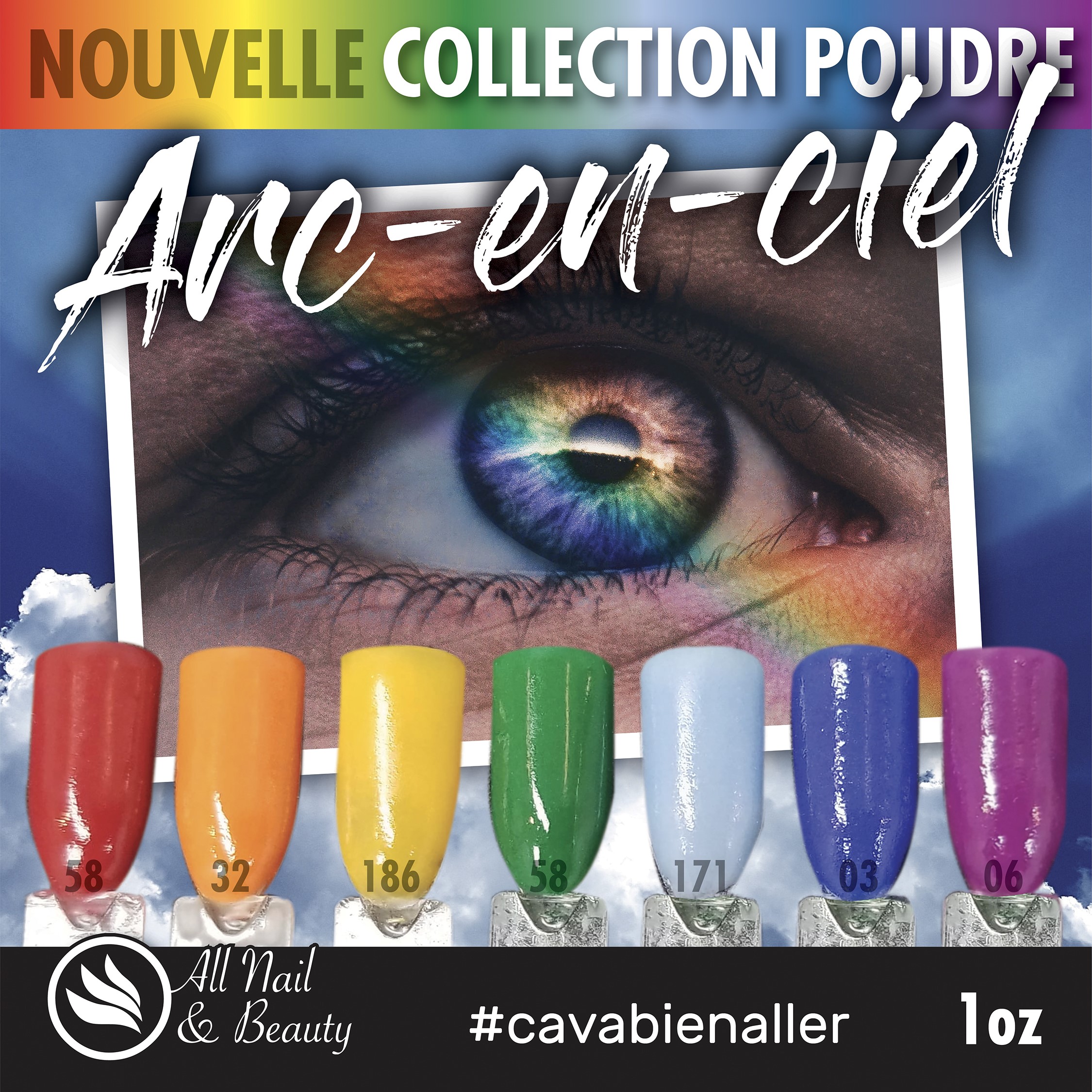 Collection Arc en ciel ANB