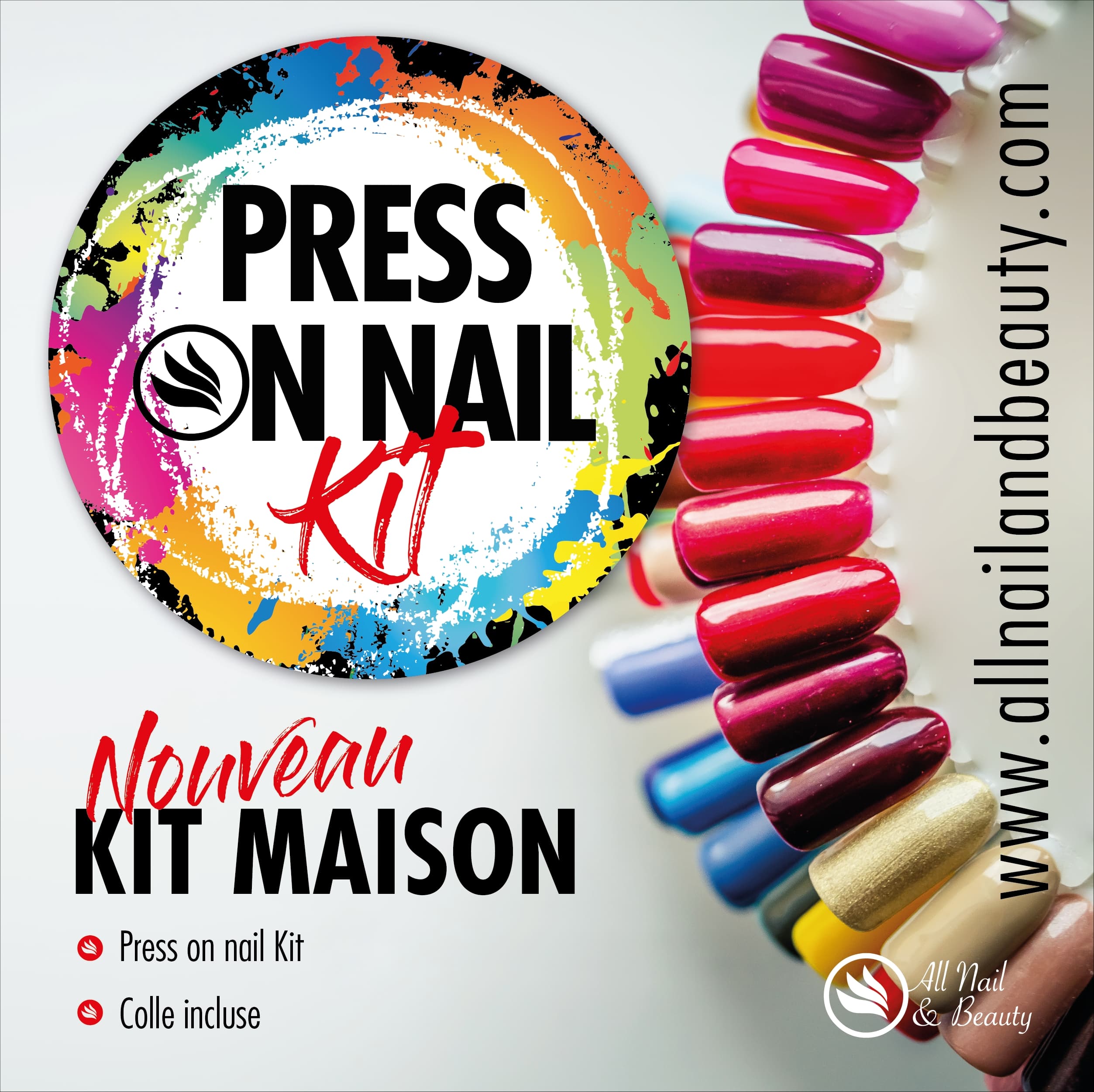 Press on nail kit