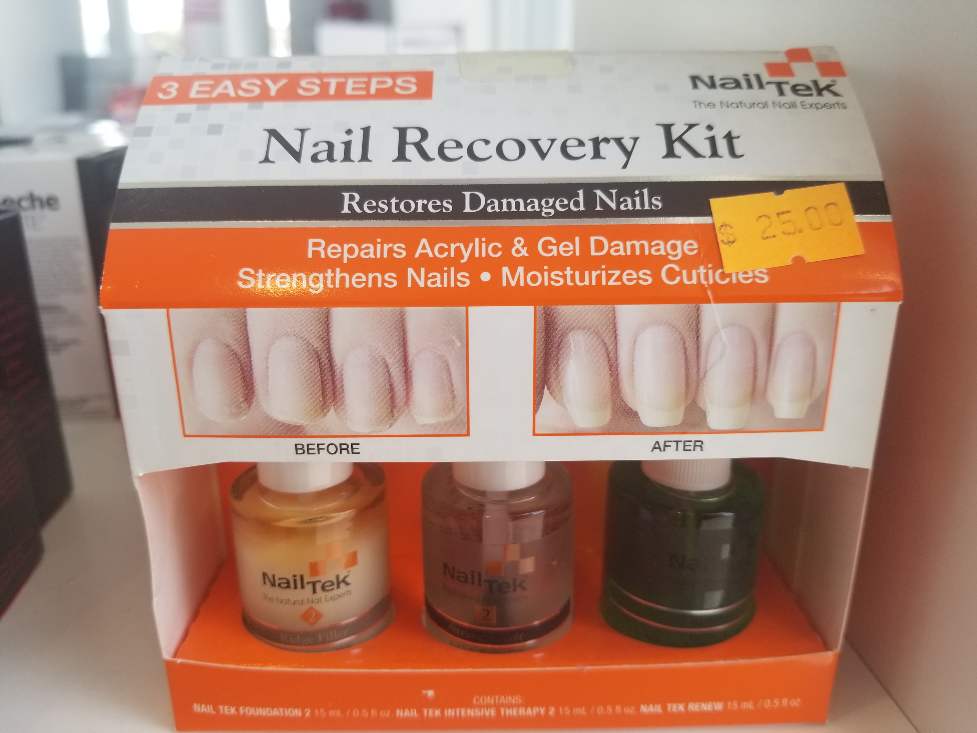 Kit de traitement pour ongles