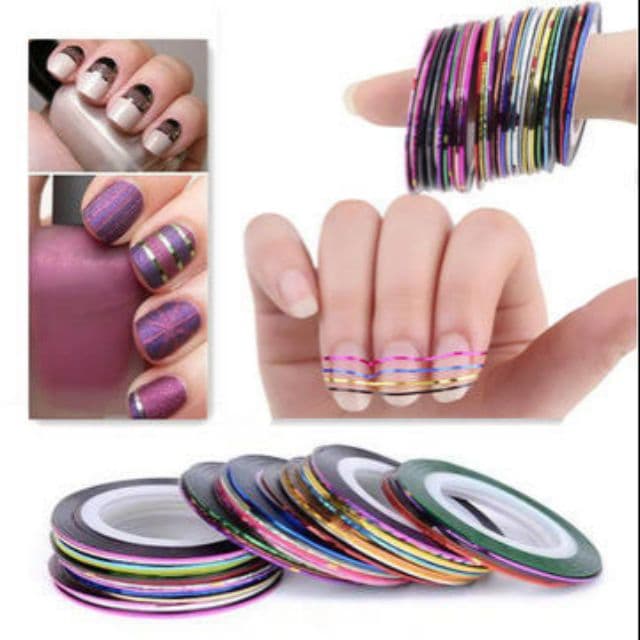 Roulette de tape déco pour ongles