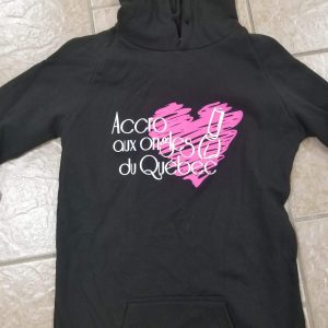 Chandail accro aux ongles Québec