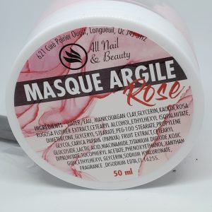 Masque argile rose