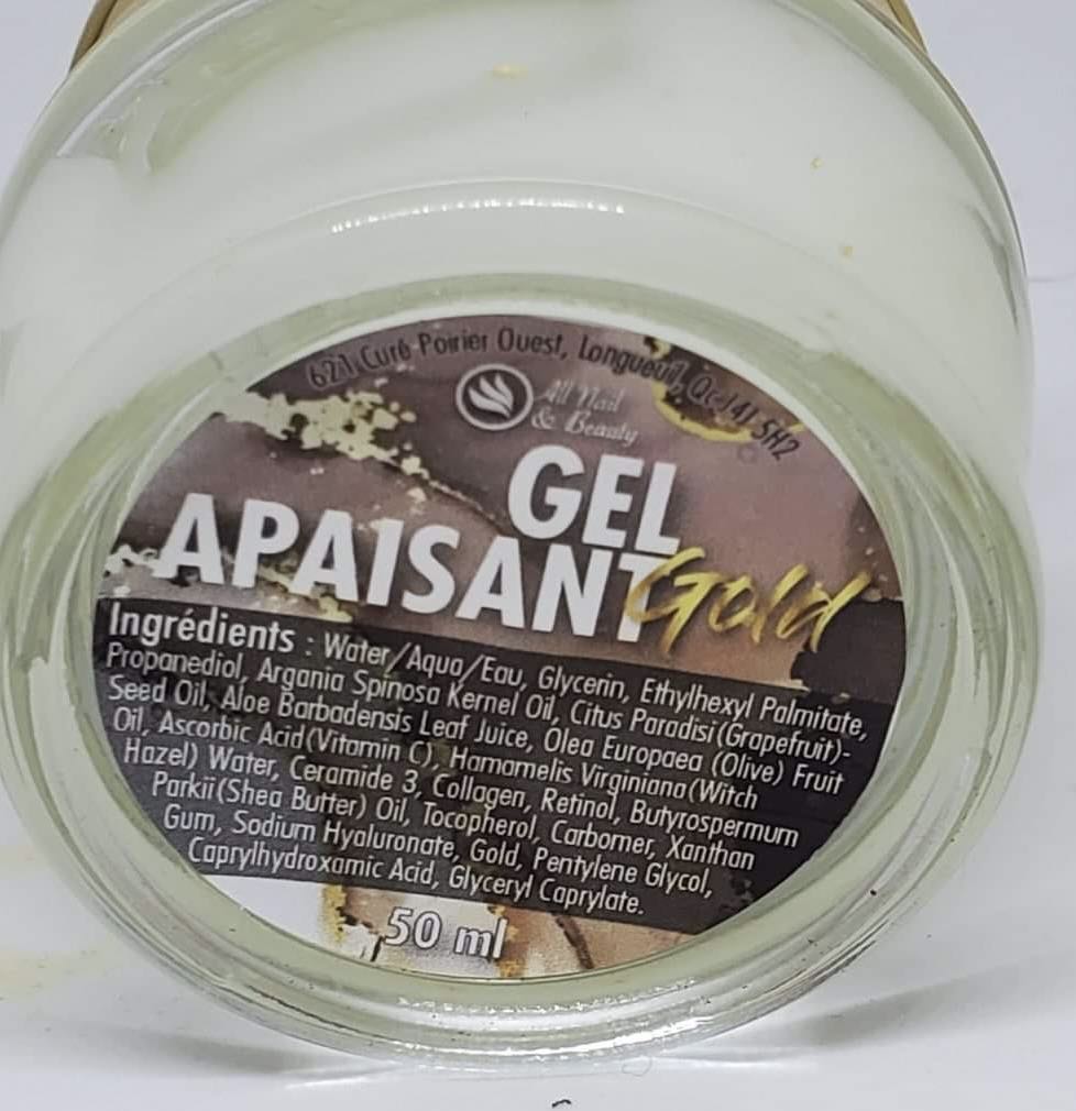 Gel apaisant gold