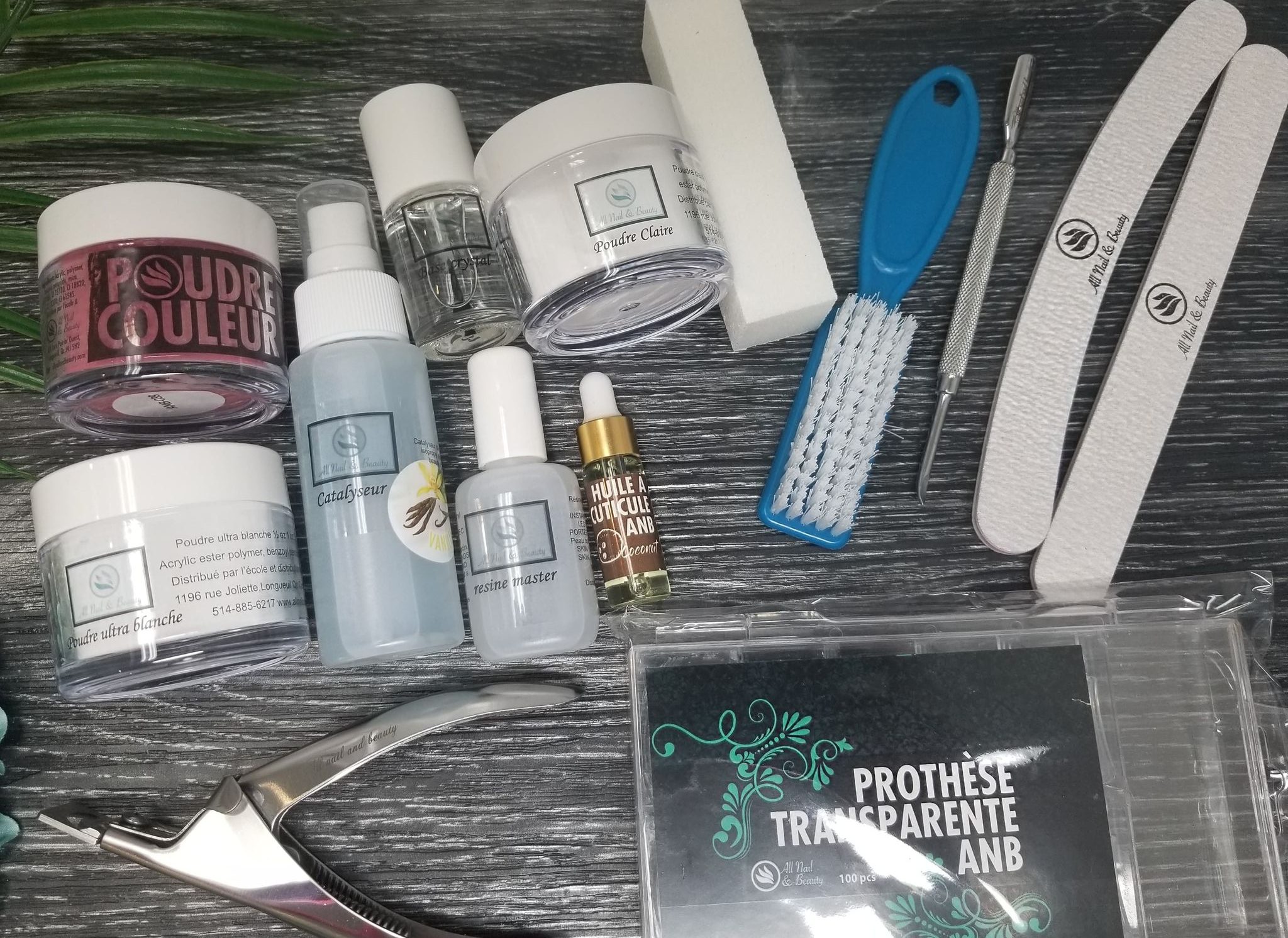 kit résine et poudre