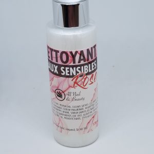 Nettoyant peaux sensibles rose