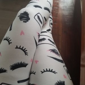 Leggings motif de cils