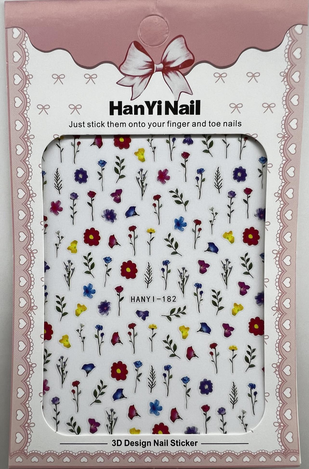 Collant fleur 3D (hany-182)