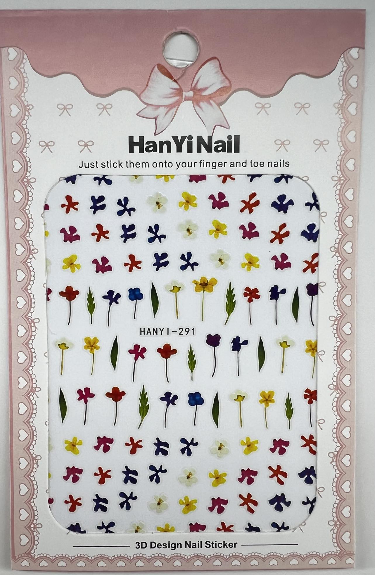 Collant fleur 3D (hany-291)