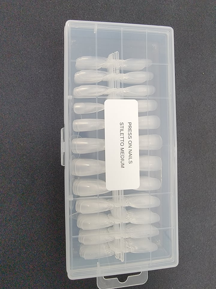Press on nail clear