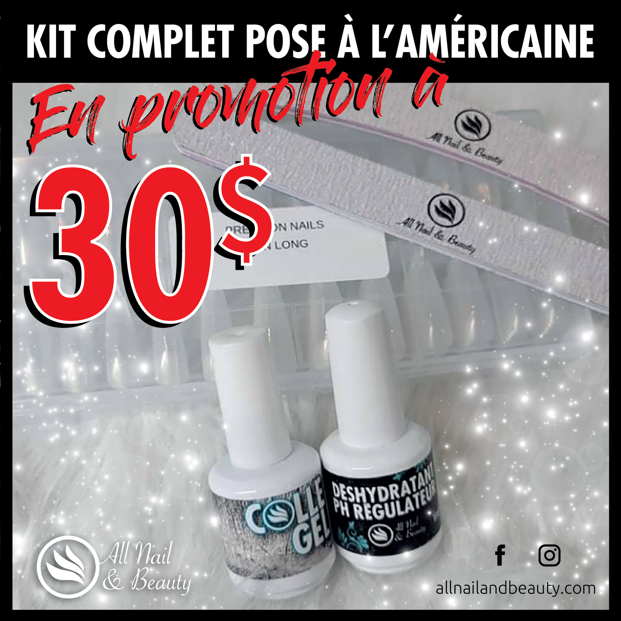 kit complet pose à l'américaine