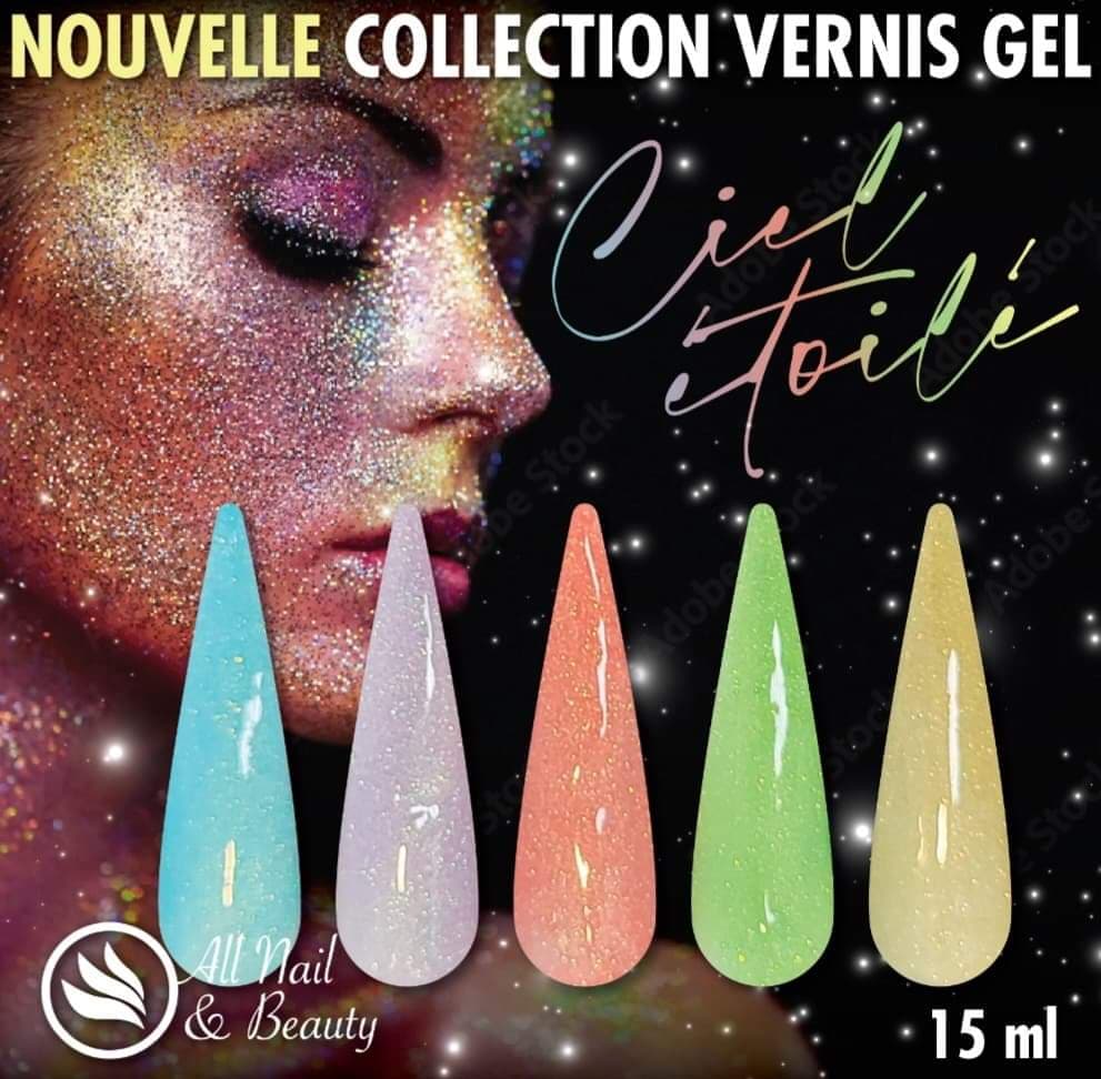 collection vernis gel ciel étoilé