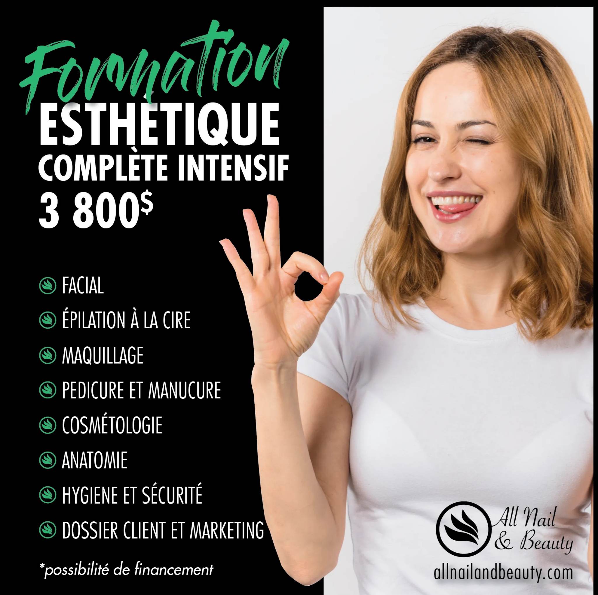 Formation esthétique complète intensif