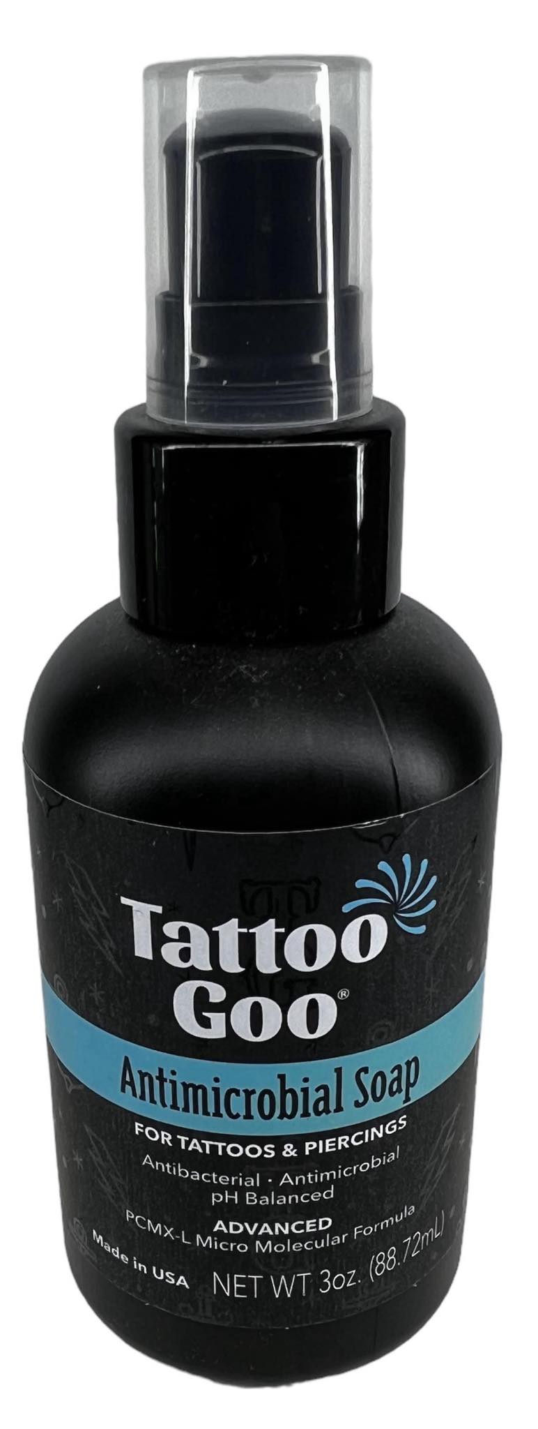 Savon antibacterien pout tattoo et perçing